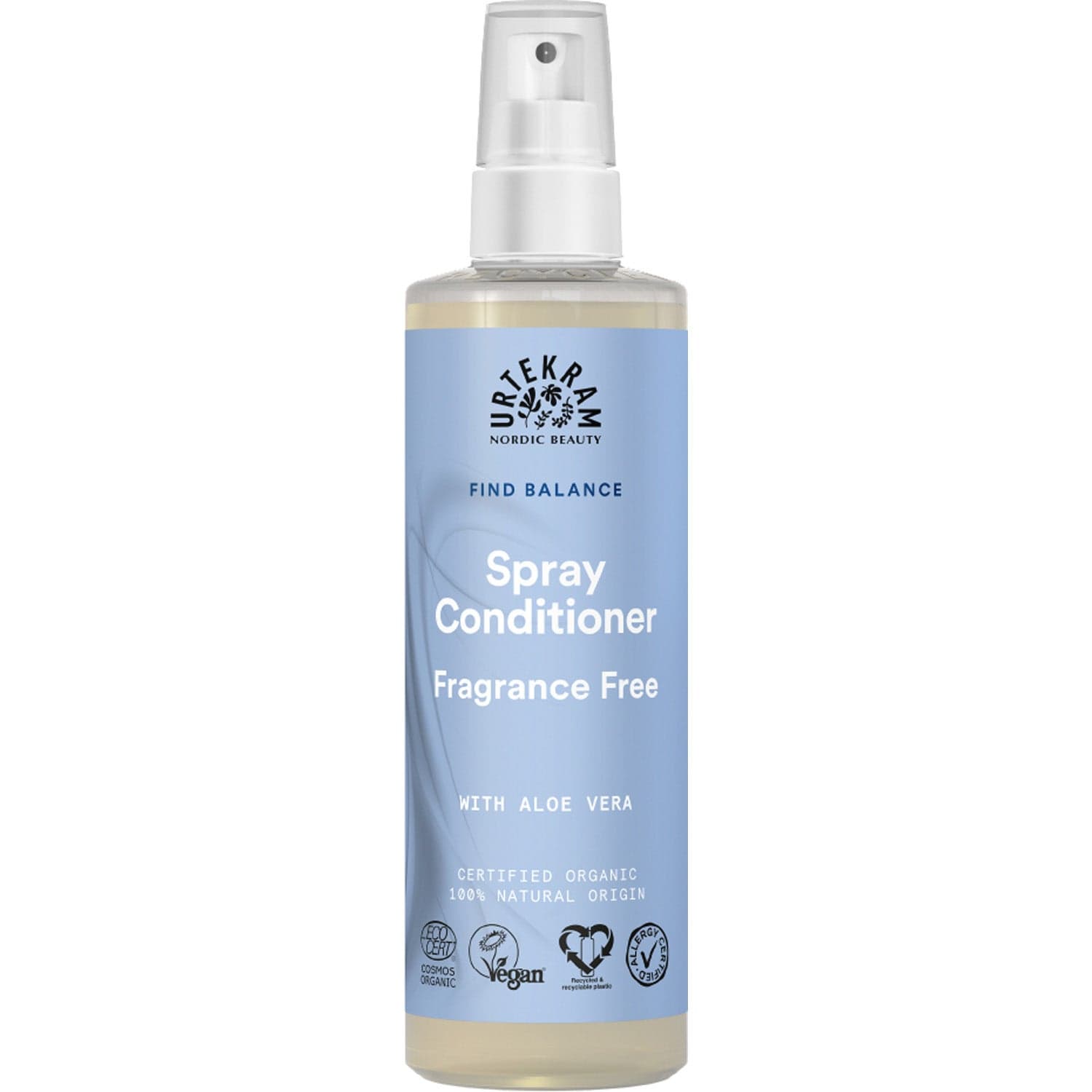 Urtekram Fragrance Free Spray Conditioner 250 ml