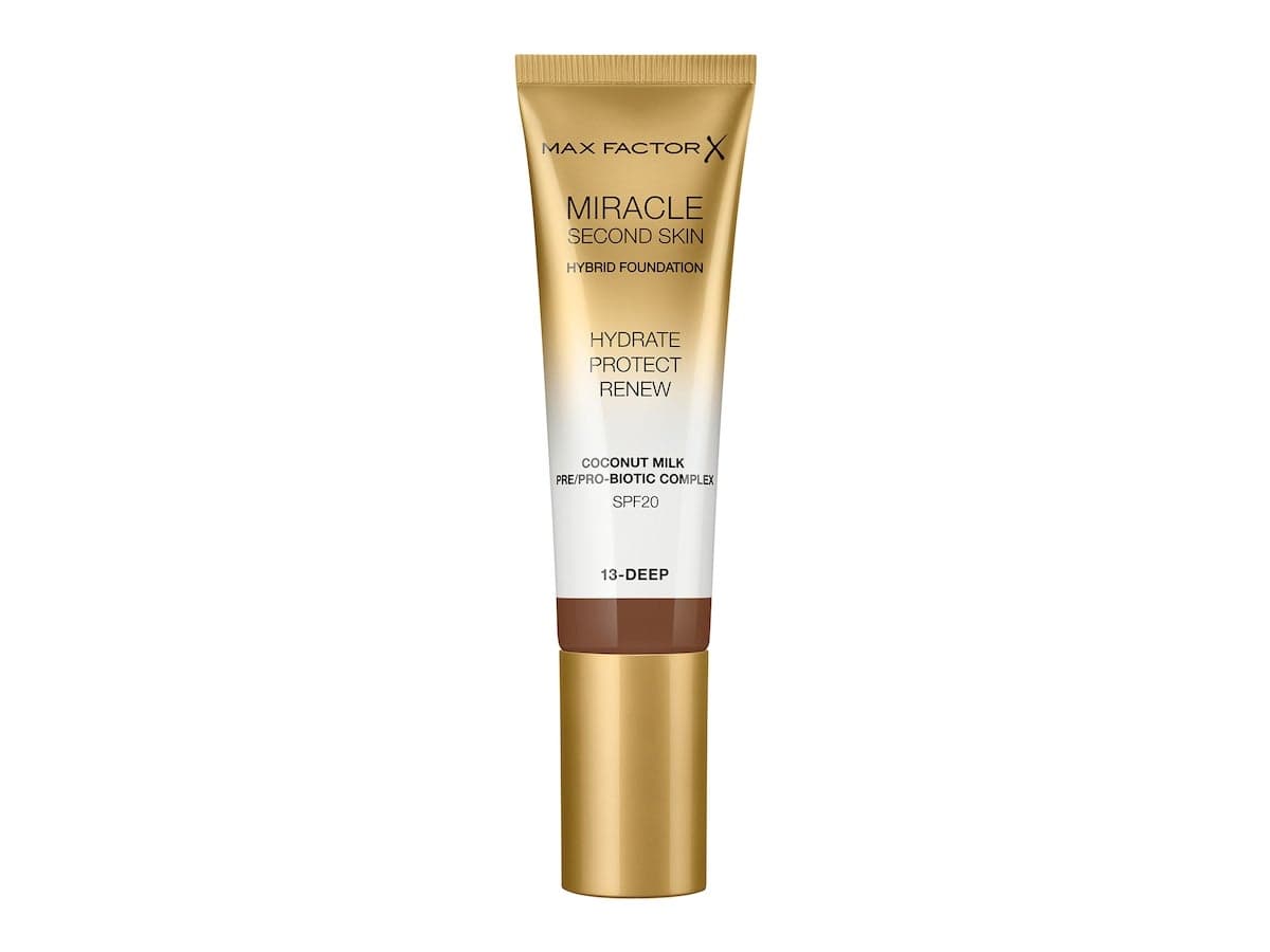 Max Factor Miracle Second Skin Hybrid Foundation 013 Deep SPF 20