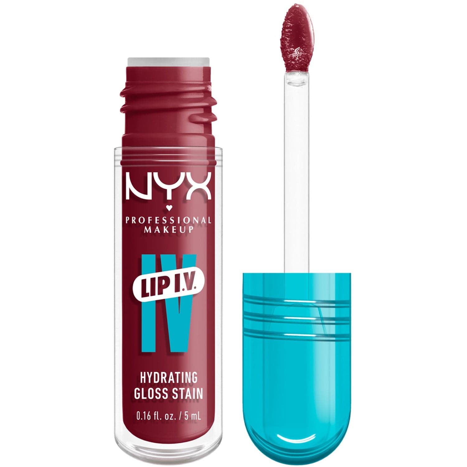 NYX Professional Makeup Lip I.V. Hydrating Gloss Stain 07 Bubblegum Burst - 5 ml