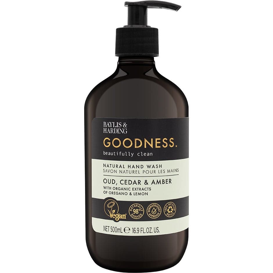 Baylis & Harding Goodness Oud, Cedar & Amber Hand Wash 500 ml