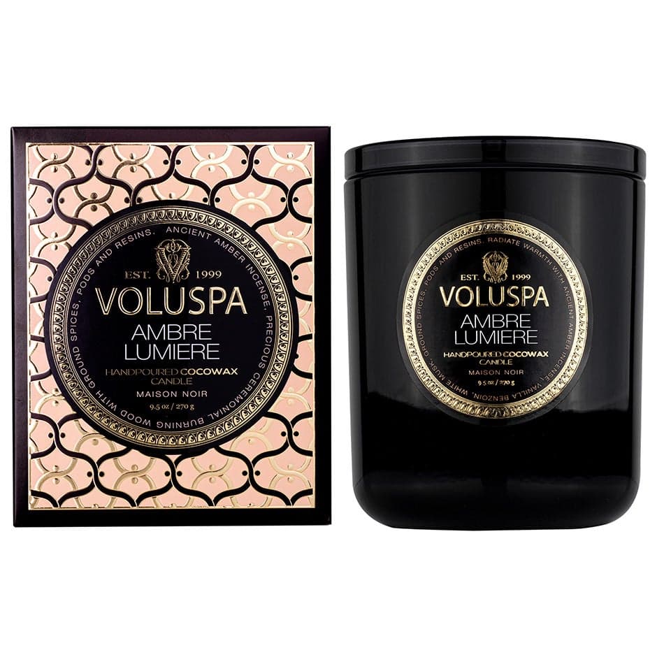 Voluspa Classic Boxed Candle Ambre Lumiere - 269 g