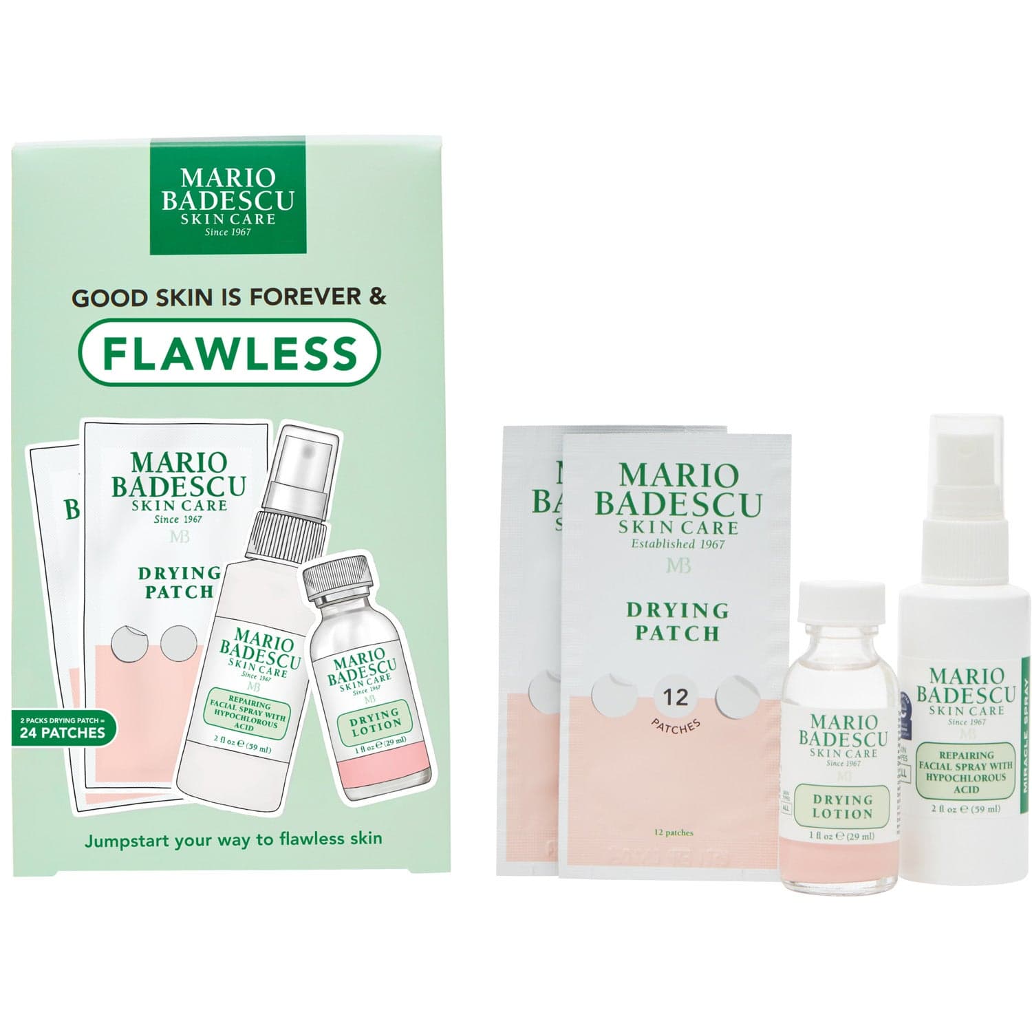 Mario Badescu Good Skin Is Forever & Flawless Kit 1 pcs