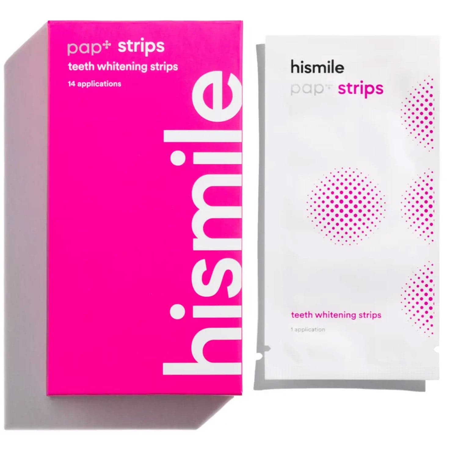 Hismile PAP + Whitening Strips 14 pcs