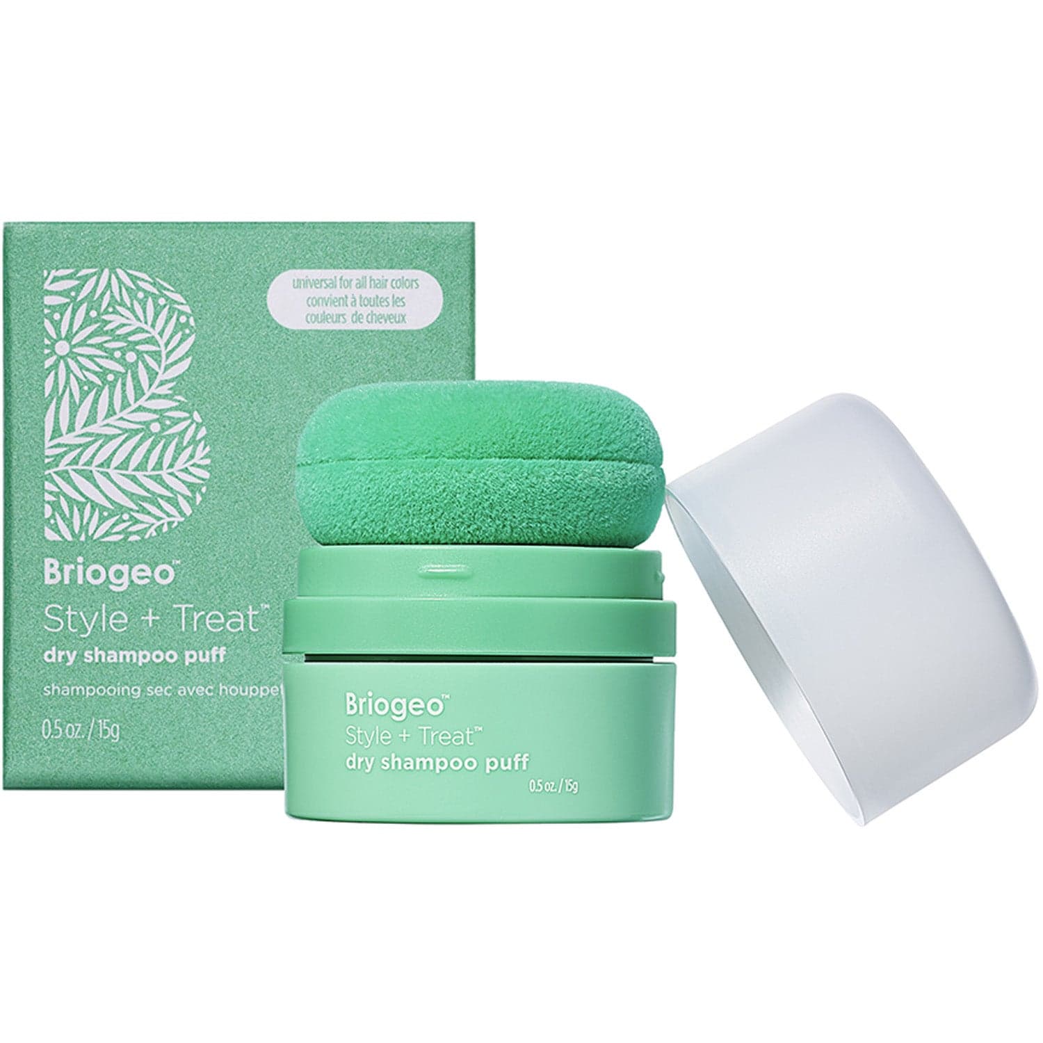 Briogeo Style + Treat™ Dry Shampoo Puff Universal - 15 g