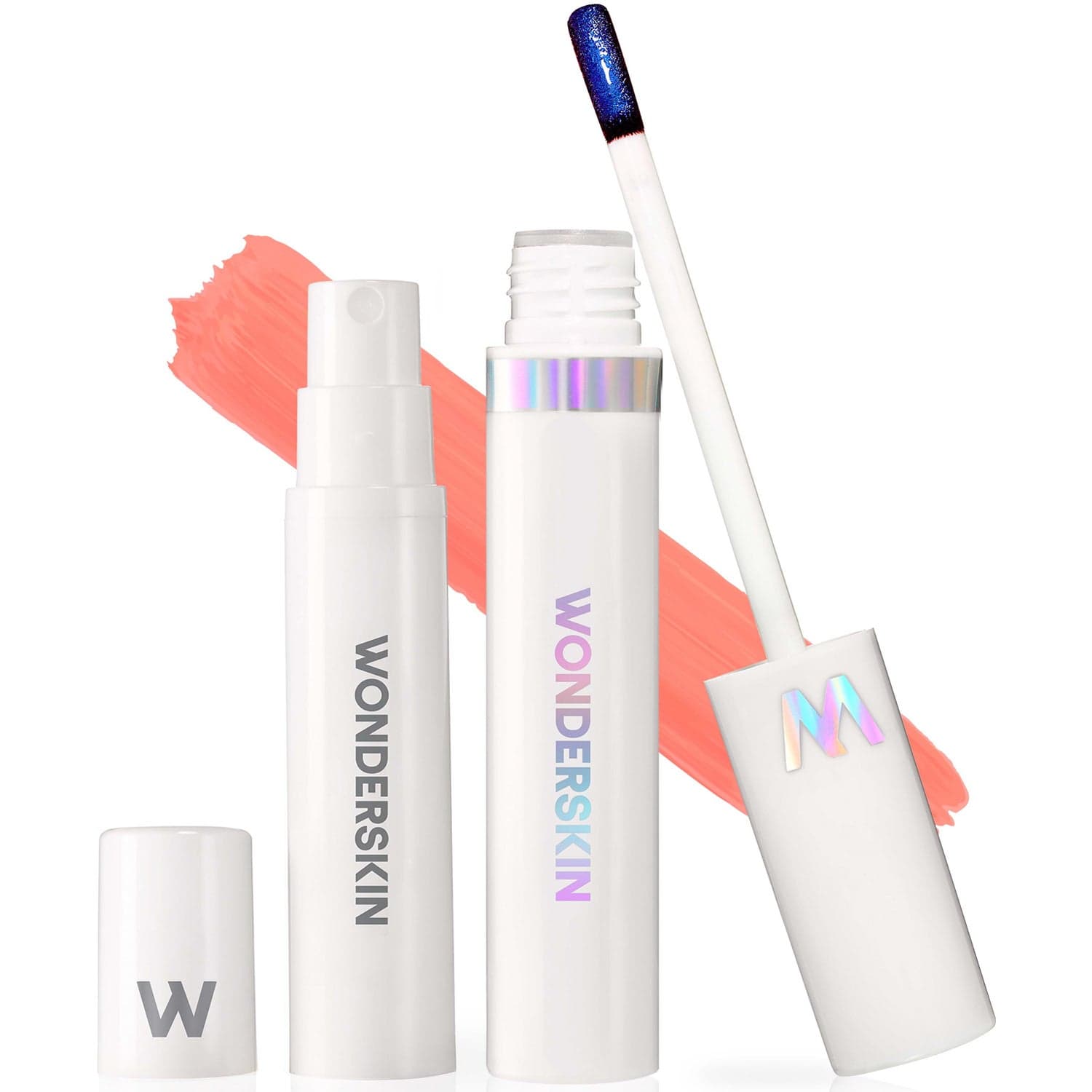 Wonderskin Wonder Blading Peel & Reveal Lip Stain Kit Crush (Coral) - 4 ml