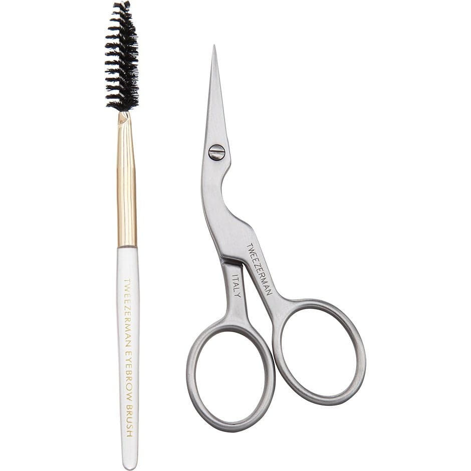 Tweezerman Brow Shaping Scissors & Brush 1 pcs