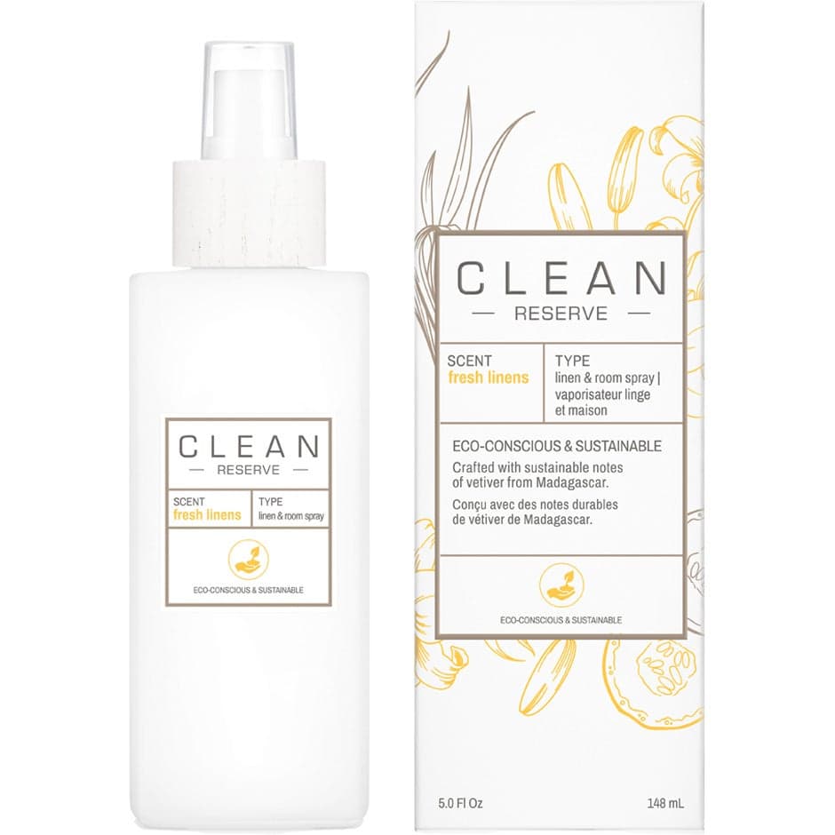 Clean Space Fresh Linens Room Spray 142 g