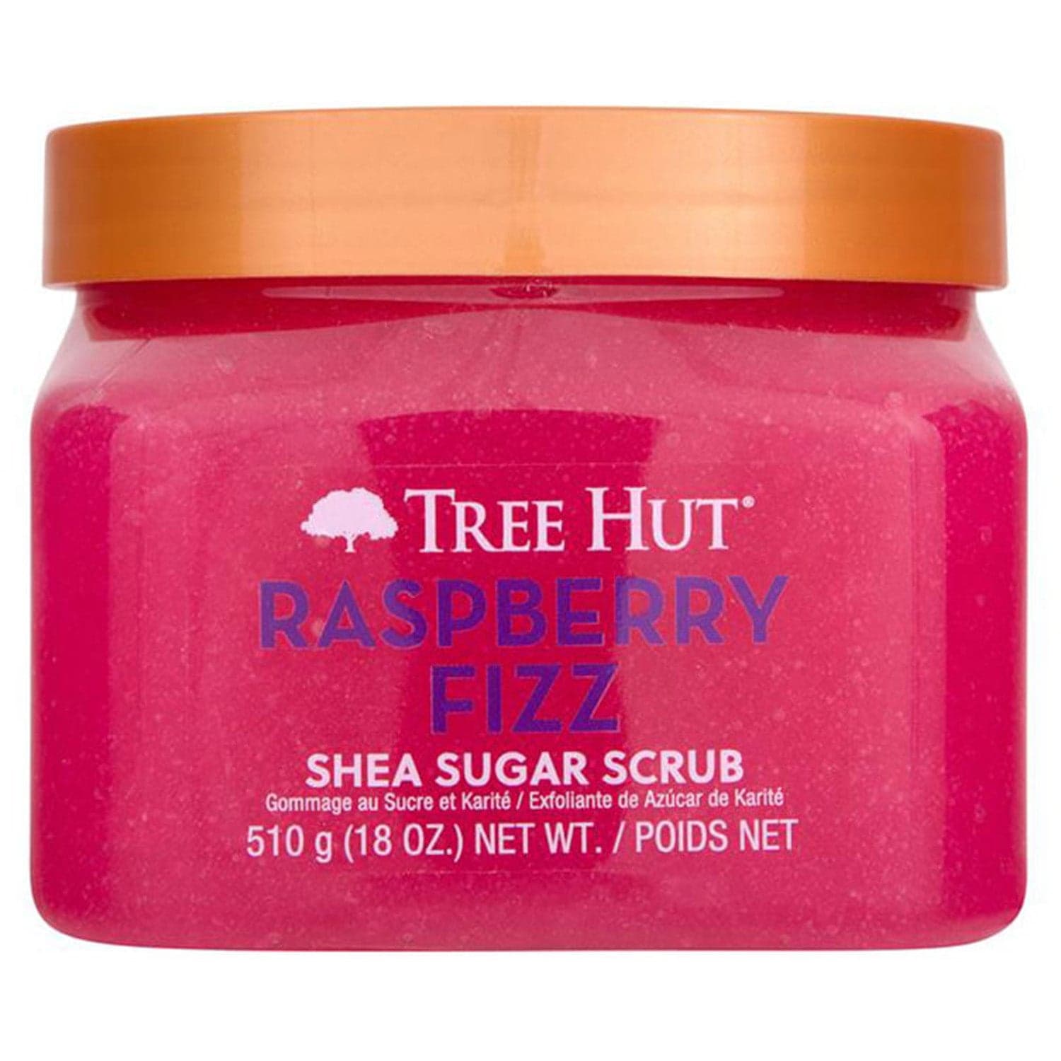 Tree Hut Shea Sugar Scrub Raspberry Fizz - 510 g