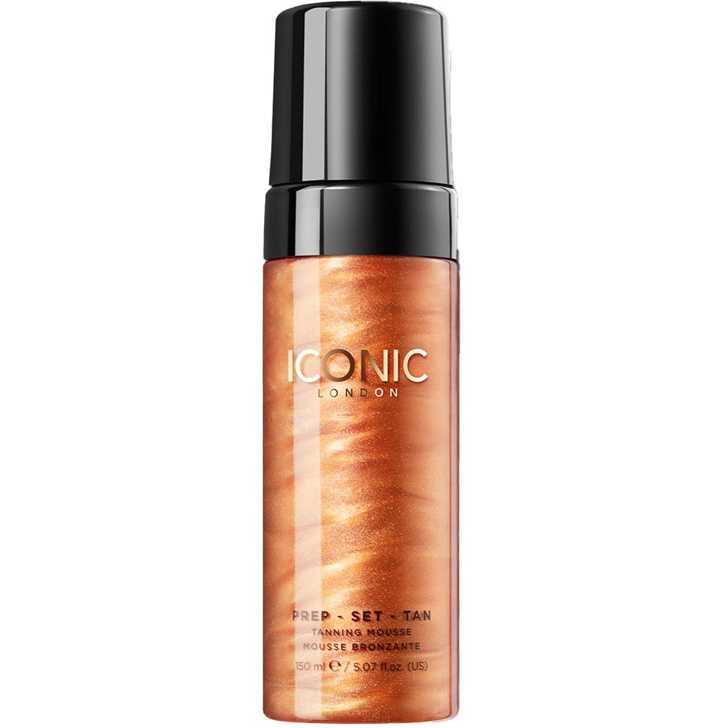ICONIC London Tanning Mousse, Prep Set Glow - 150 ml
