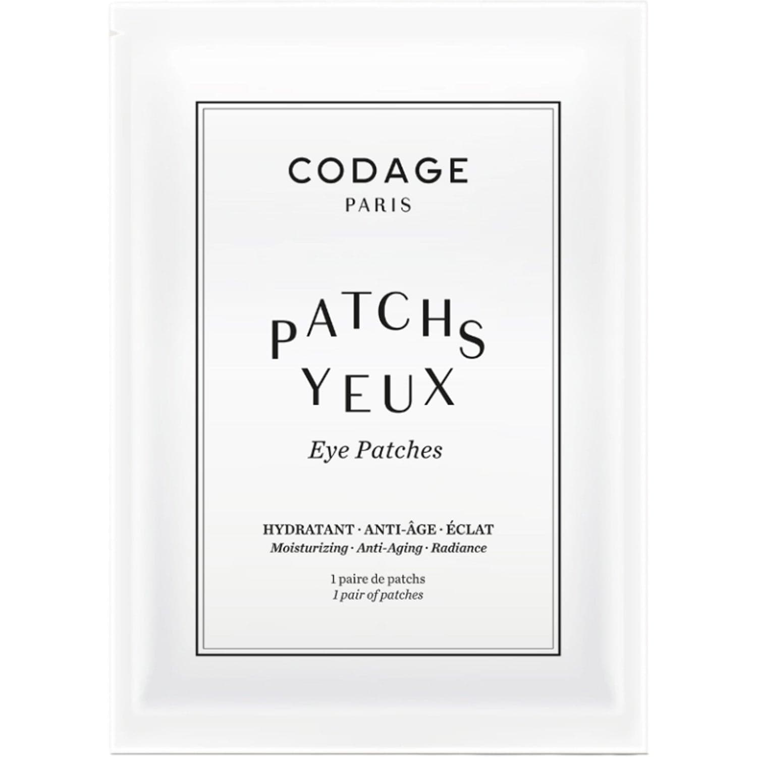 Codage Paris The Eye Contour patches 6 Set - 12 pcs