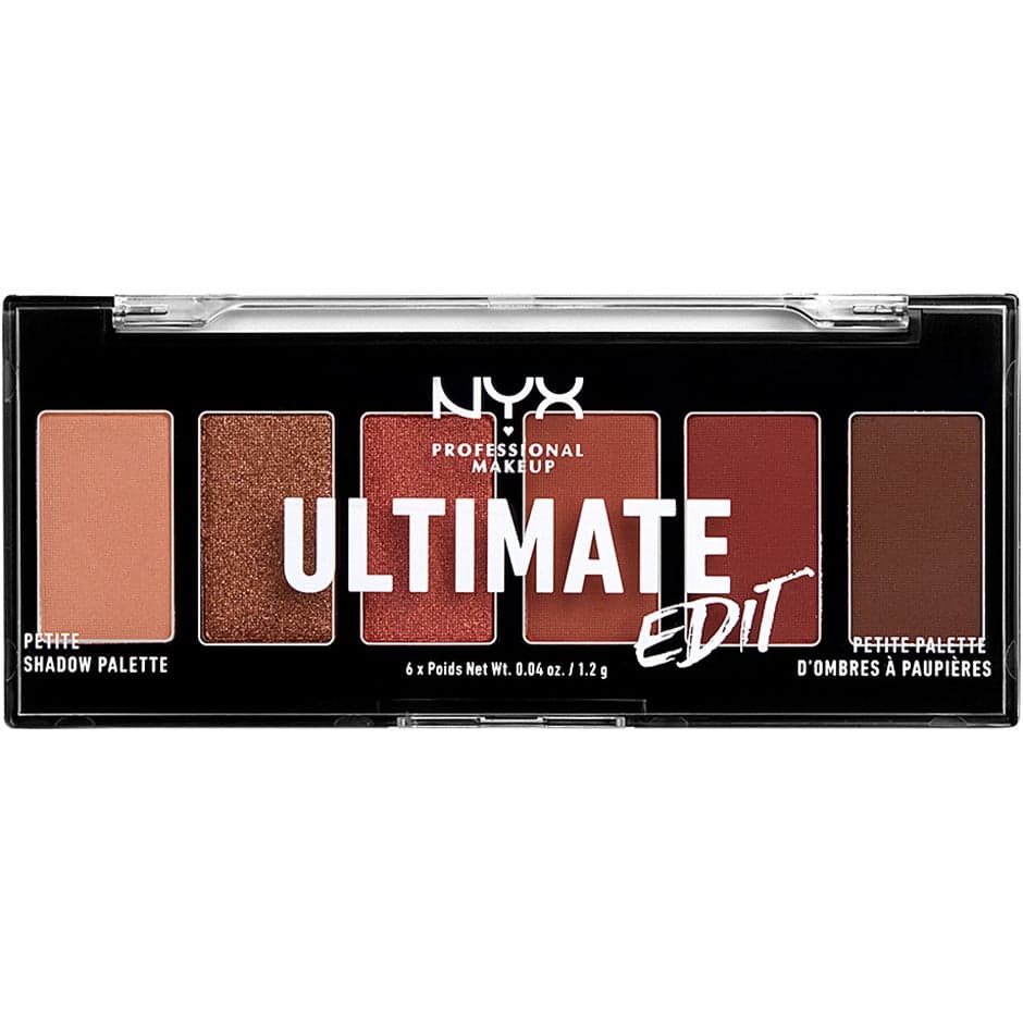 NYX Professional Makeup Ultimate Shadow Palette Petit Edition Warm Neutrals - 7 g