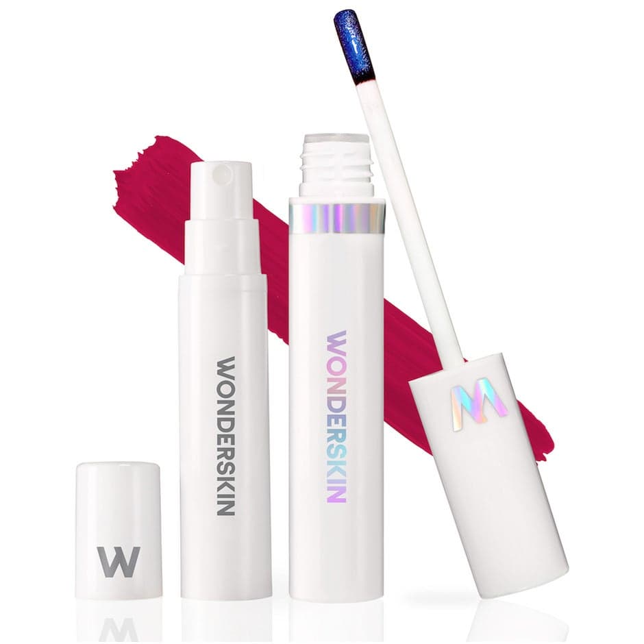 Wonderskin Wonder Blading Peel & Reveal Lip Stain Kit Darling (Bright Blum) - 4 ml