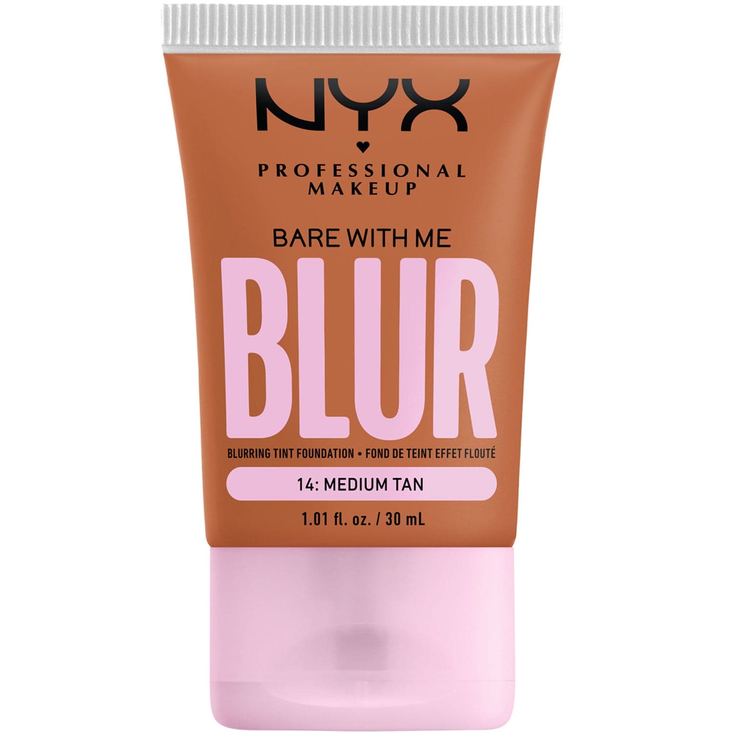 NYX Professional Makeup Bare With Me Blur Tint Foundation 14 Medium Tan - 30 ml
