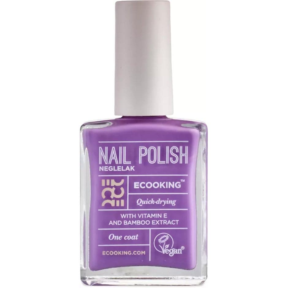 Ecooking Nail Polish Purple - 15 ml