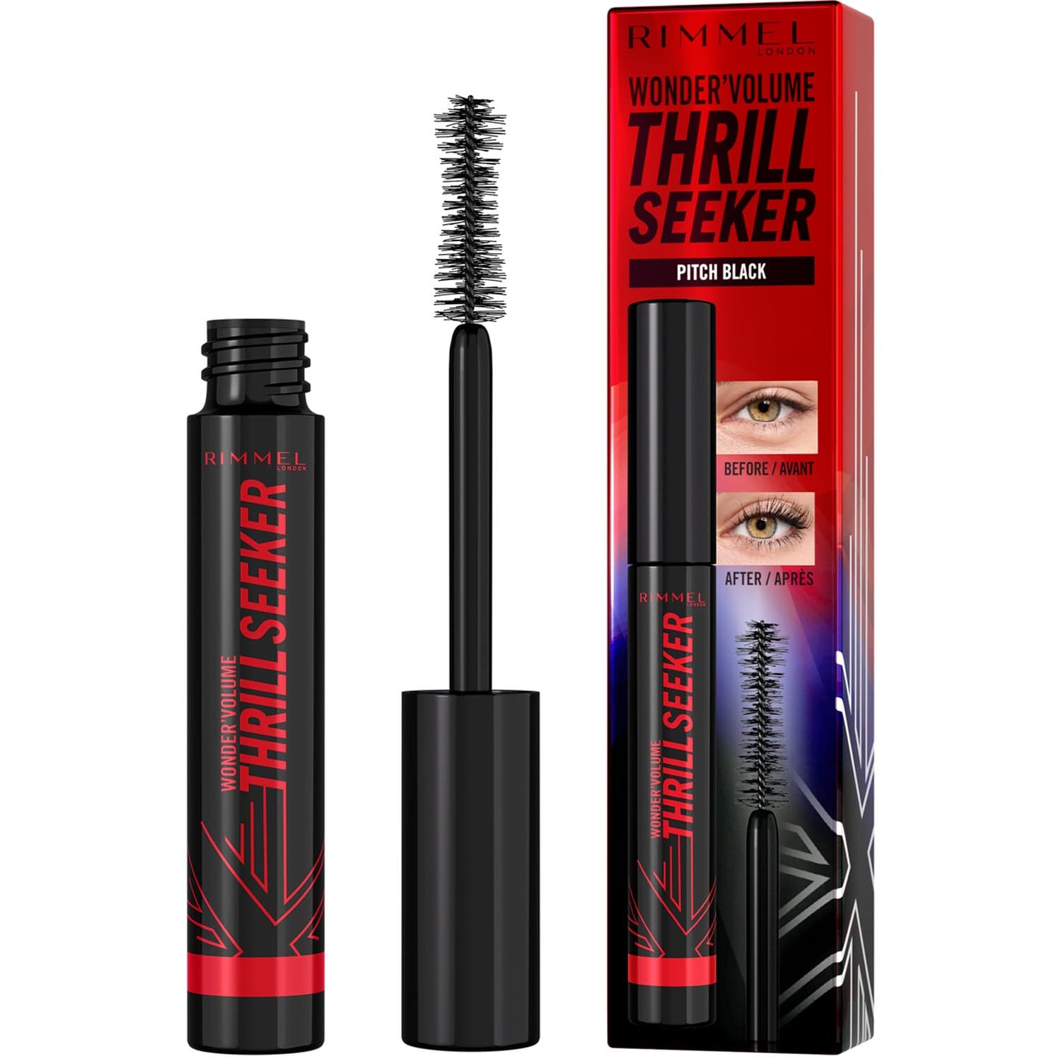 Rimmel London Volume Thrill Seeker Mascara 004 Pitch Black