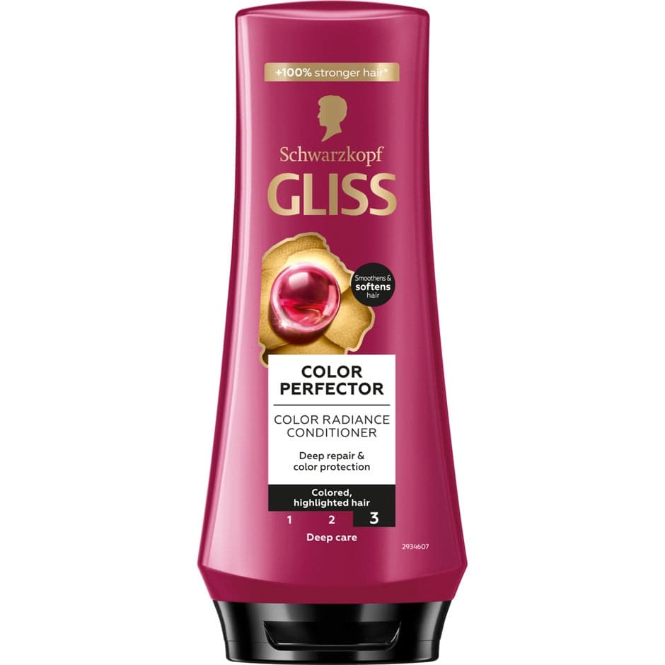 Schwarzkopf Gliss Color Radiance Conditioner Color Perfector for Coloured & Highlighted Hair - 200 ml