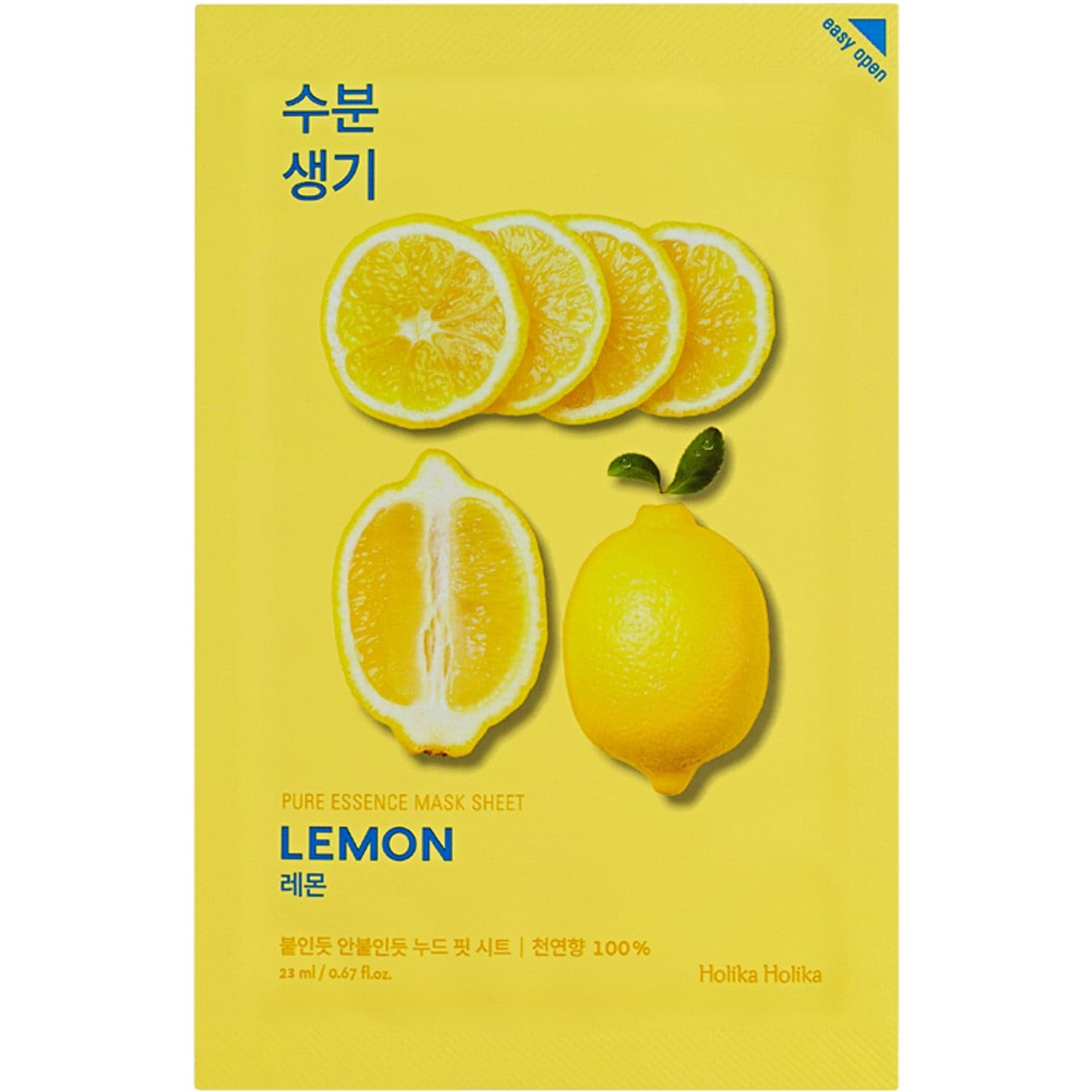 Holika Holika Pure Essence Sheet Mask Lemon - 20 ml