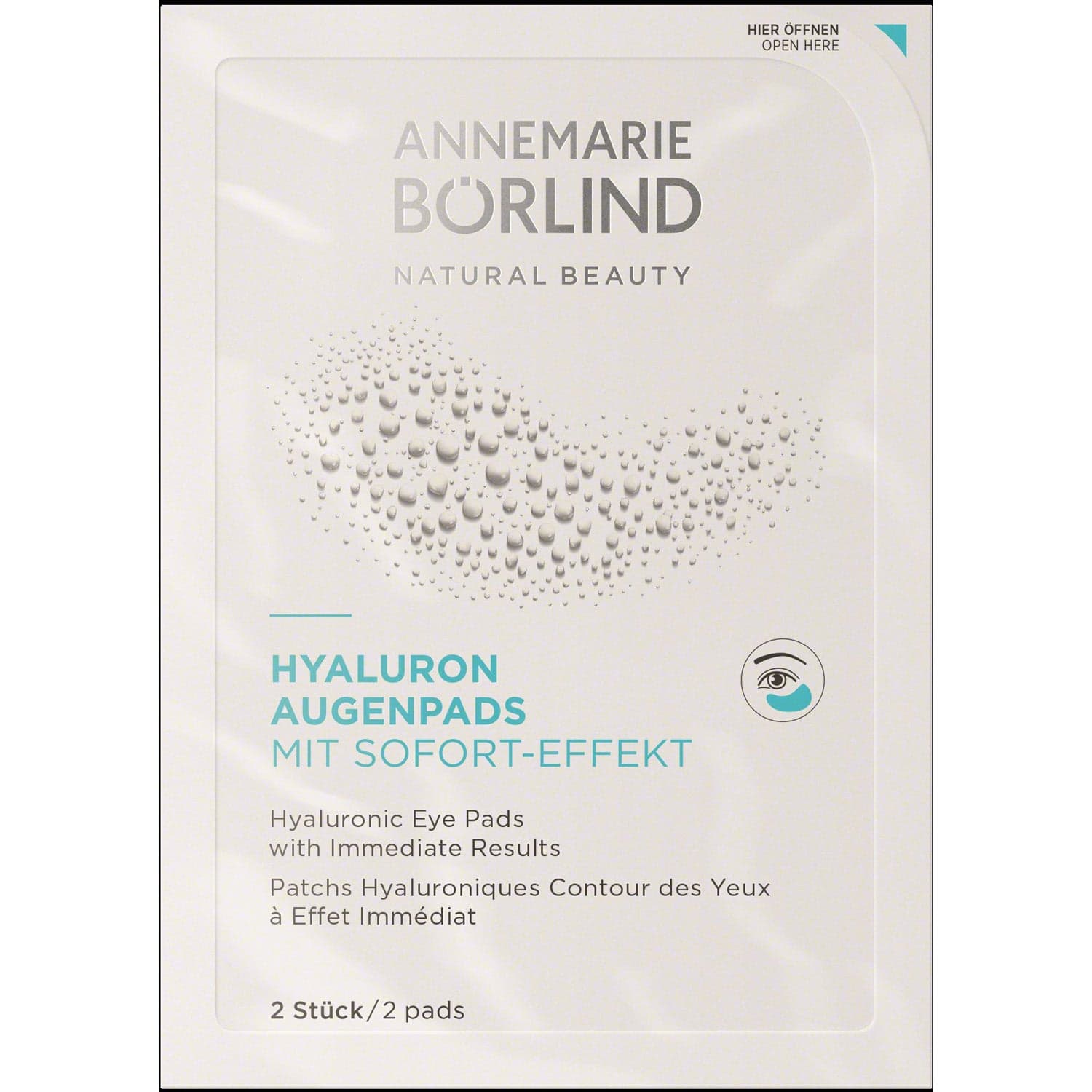 Annemarie Börlind Hyaluronic Eye Pads 6 pcs