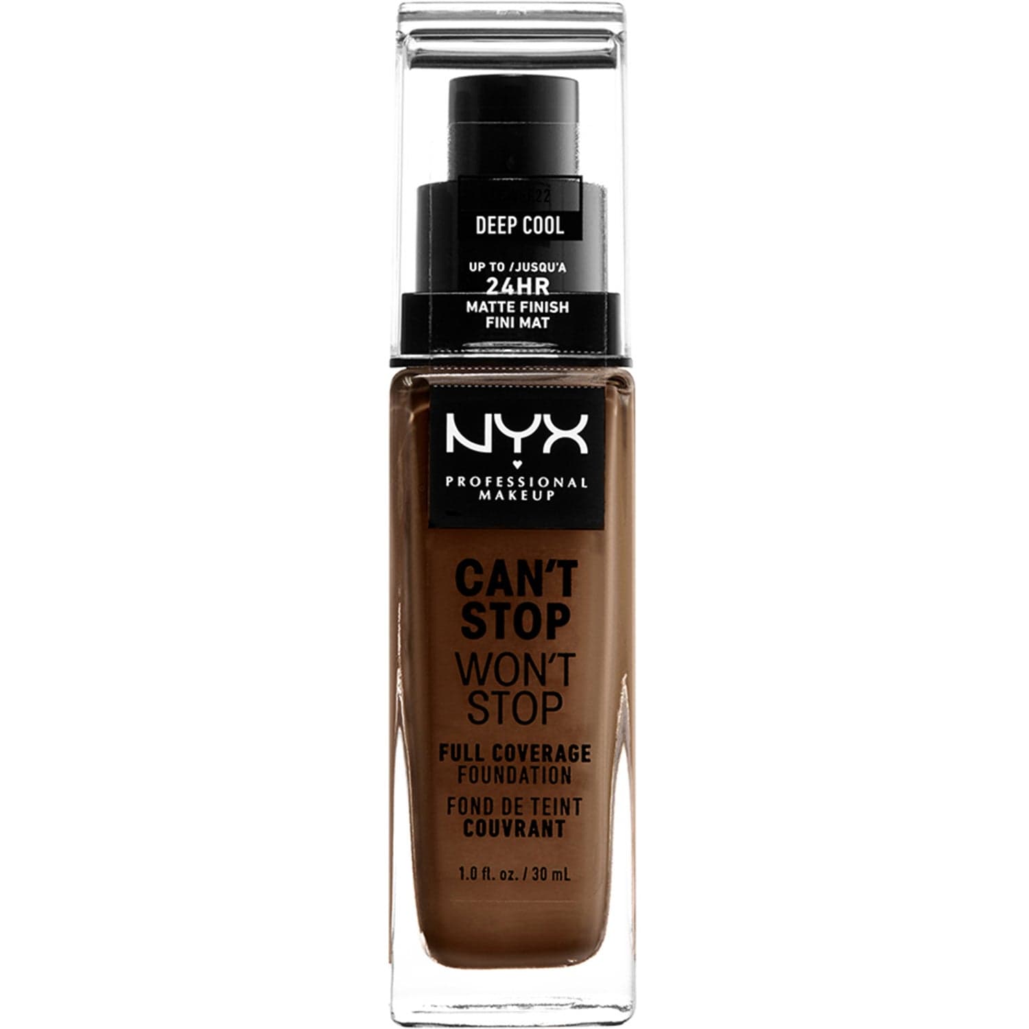 NYX Professional Makeup Can"t Stop Won"t Stop Foundation Deep cool - 30 ml