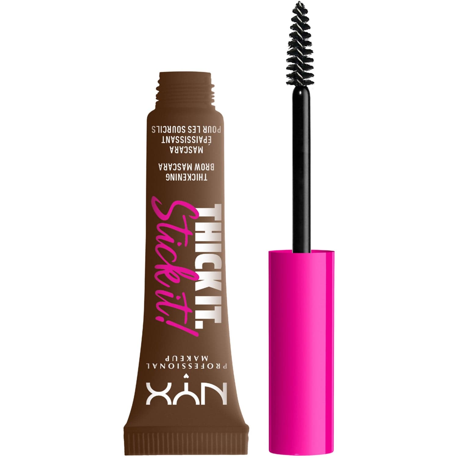 NYX Professional Makeup Thick it. Stick it! Brow Mascara Brunette 6 - 7 ml