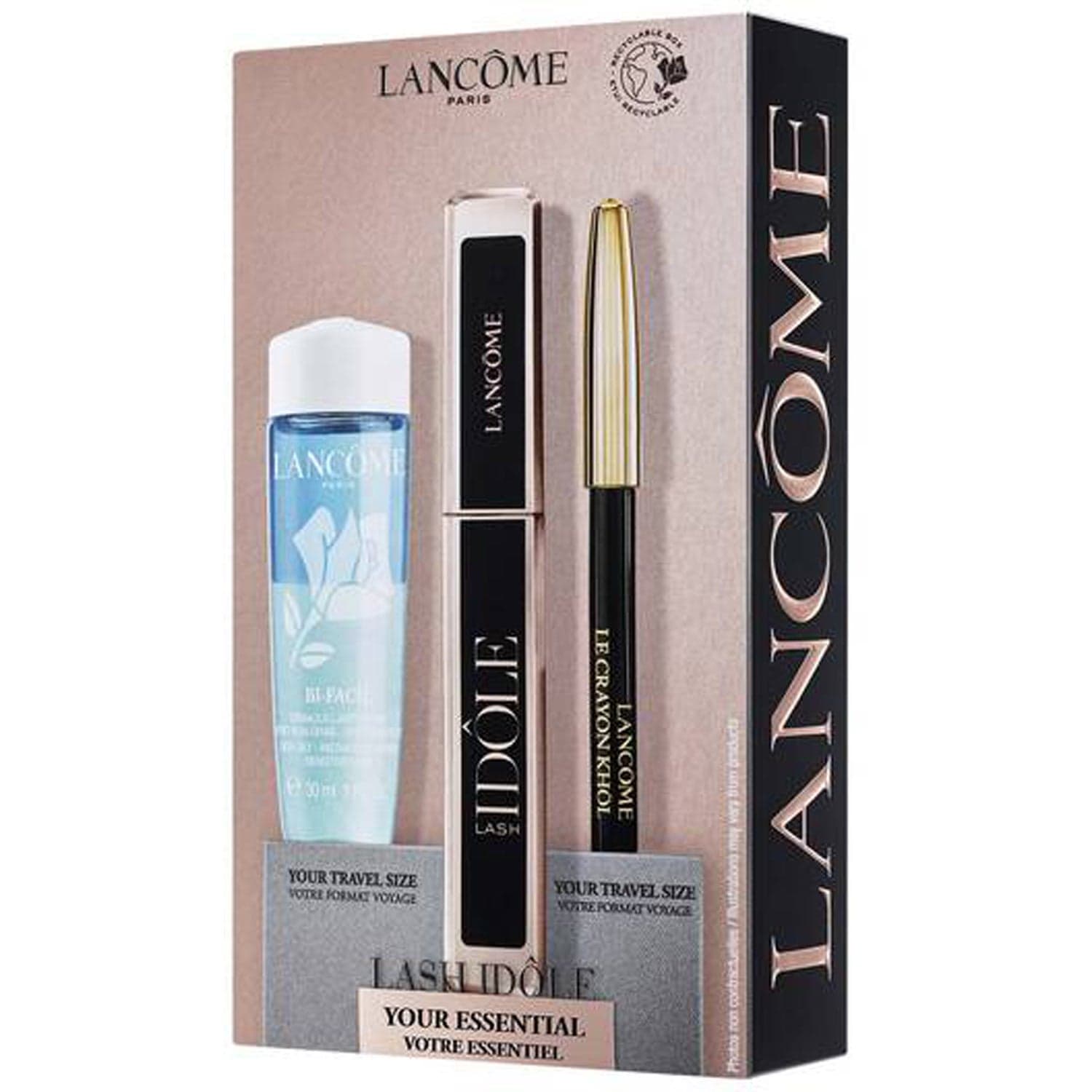 Lancôme Idôle Mascara Set, Crayon Khôl & Bi-Facil 1 pcs