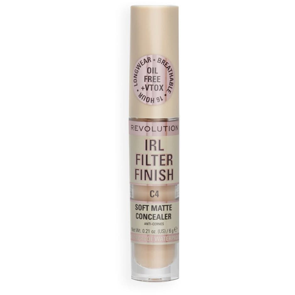 Makeup Revolution IRL Filter Finish Concealer C4 - 6 g