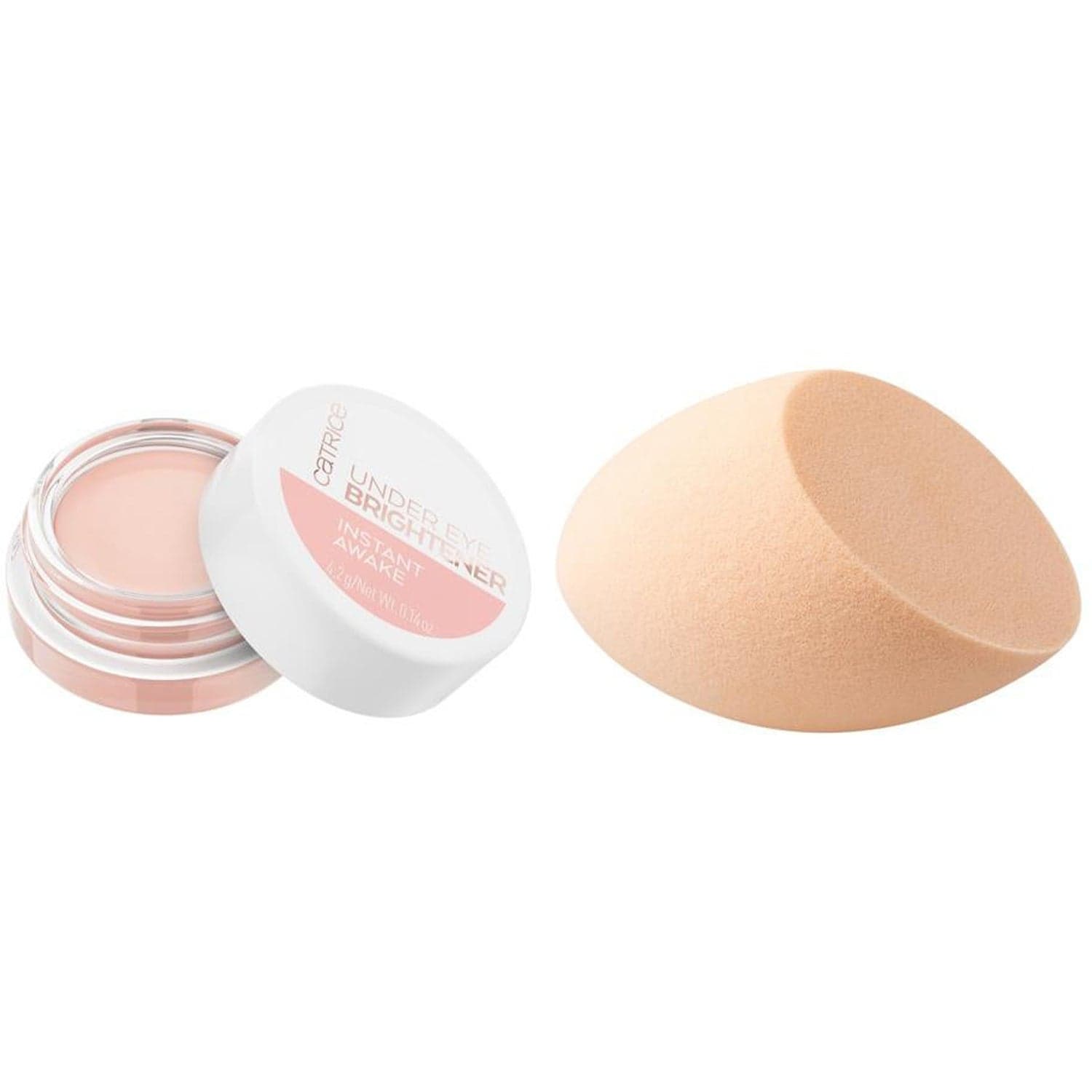 Catrice Under Eye Brightener & Makeup Sponge