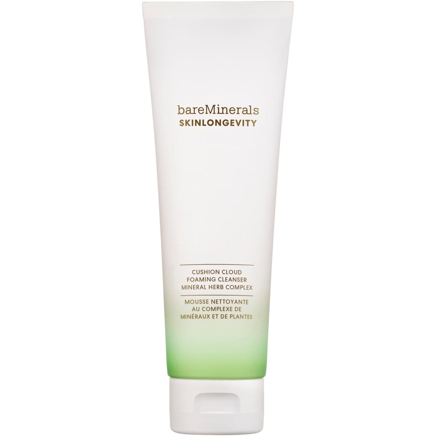 bareMinerals Skinlongevity Plush Gentle Foaming Cleanser 120 ml