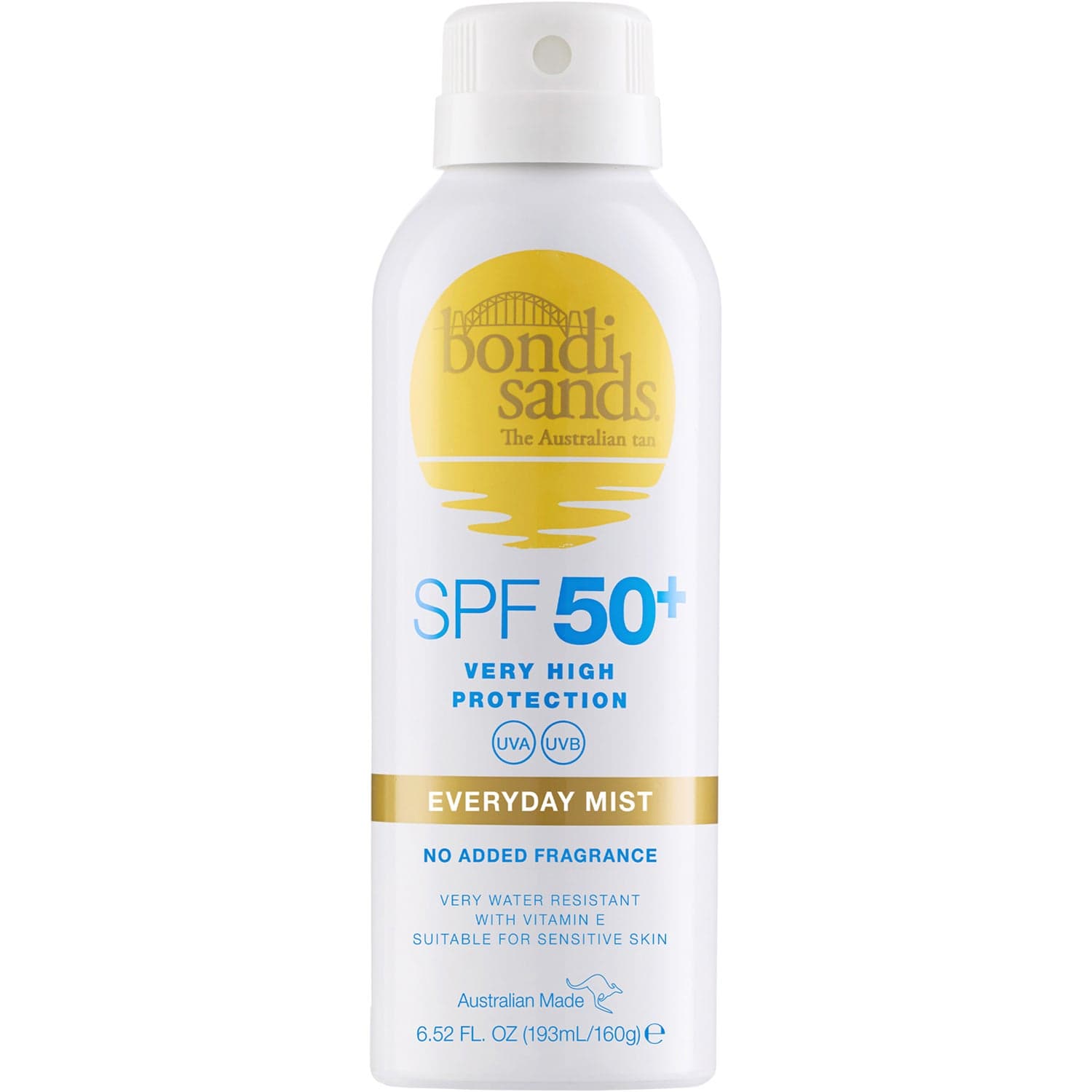 Bondi Sands SPF50+Everyday Aerosol Mist Spray 160 g