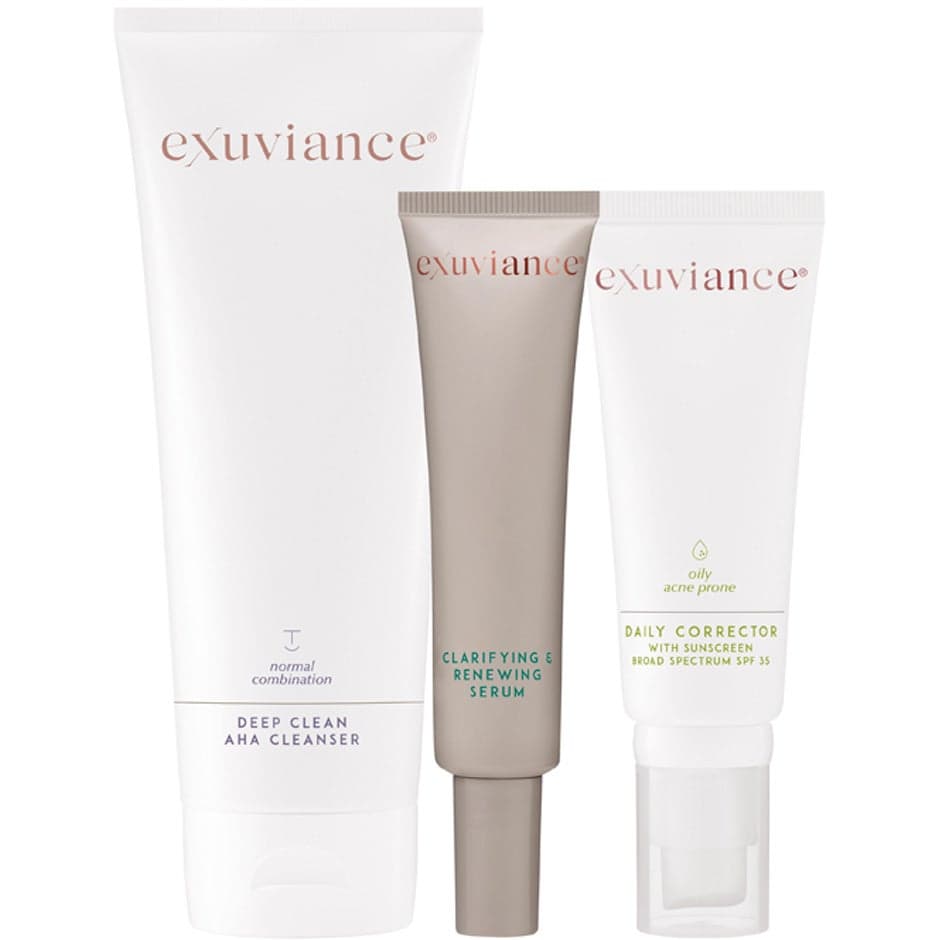 Exuviance Acne Kit Cleanser 212 ml, Serum 30 ml, Daily SPF40g